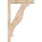 Ekena Millwork Funston Block Smooth Bracket w/ Offset Brace, Douglas Fir, 3 1/2"W x 14"D x 22"H BKT0402X14X22FST05SDF - alternate 2